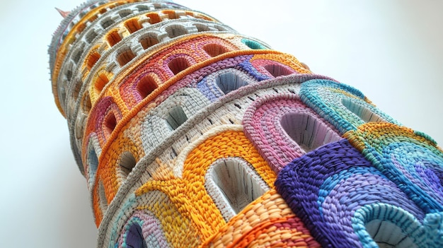 Broderie pe pânză colorată